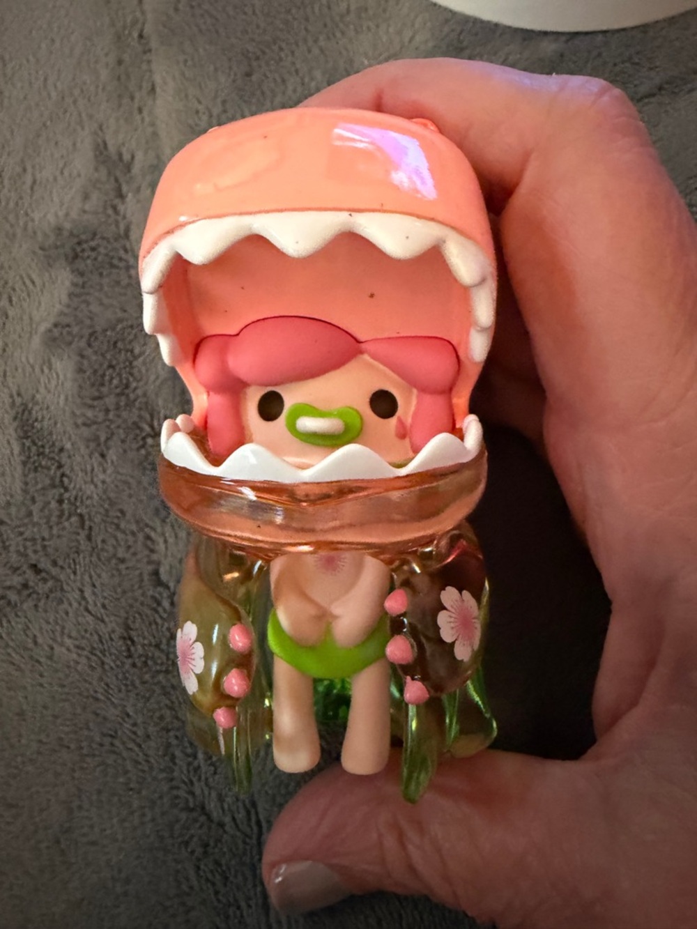 2021 Diaper! Pink Storage Canister and Baby Umasou and her Dragon inside. - Picture 7 of 11